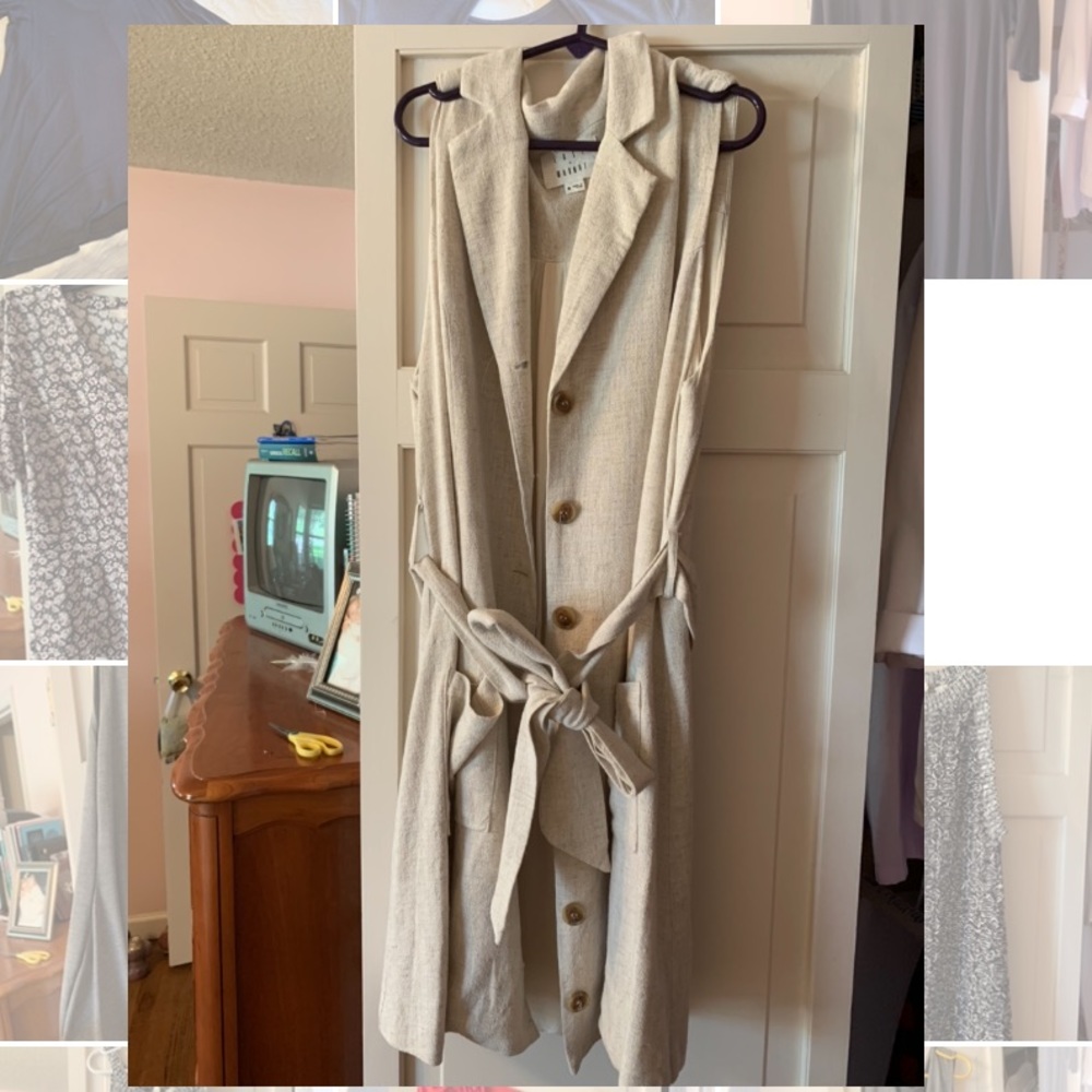 Button down tank dress